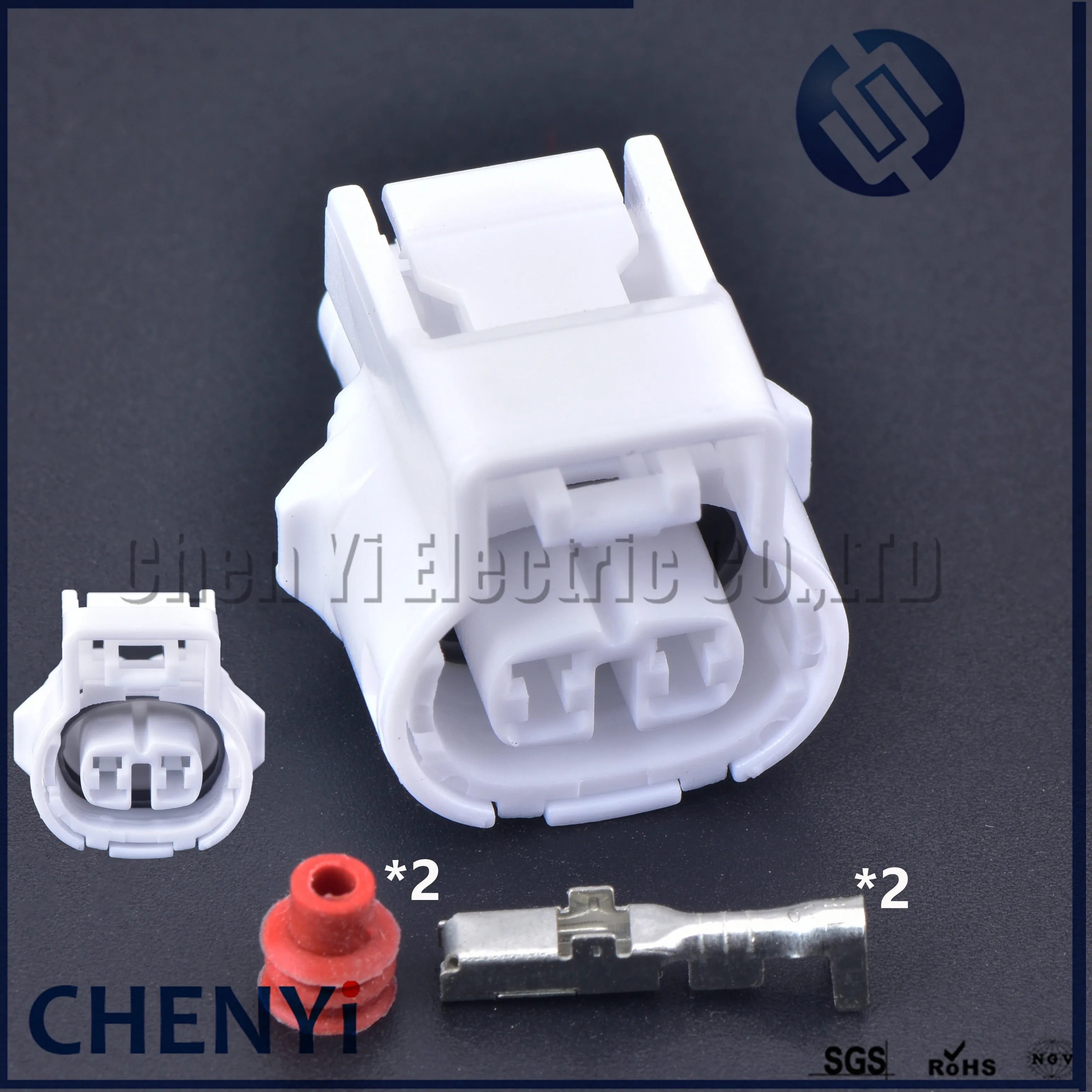 5 sets 2 Pin auto waterproof electric wiring harness cable connector 90980-11250 oil distributor socket plug For Toyota