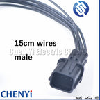 6 Pin female to Male Pigtail Connector Car taillights Wire Harness plug Front bumper radar plug for Hyundai Elantra HP281-06020