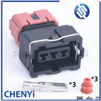 3 Pin auto Connector waterproof electrical plug female For high pressure packet Proton Wira VDO ignition coil auto mechanika