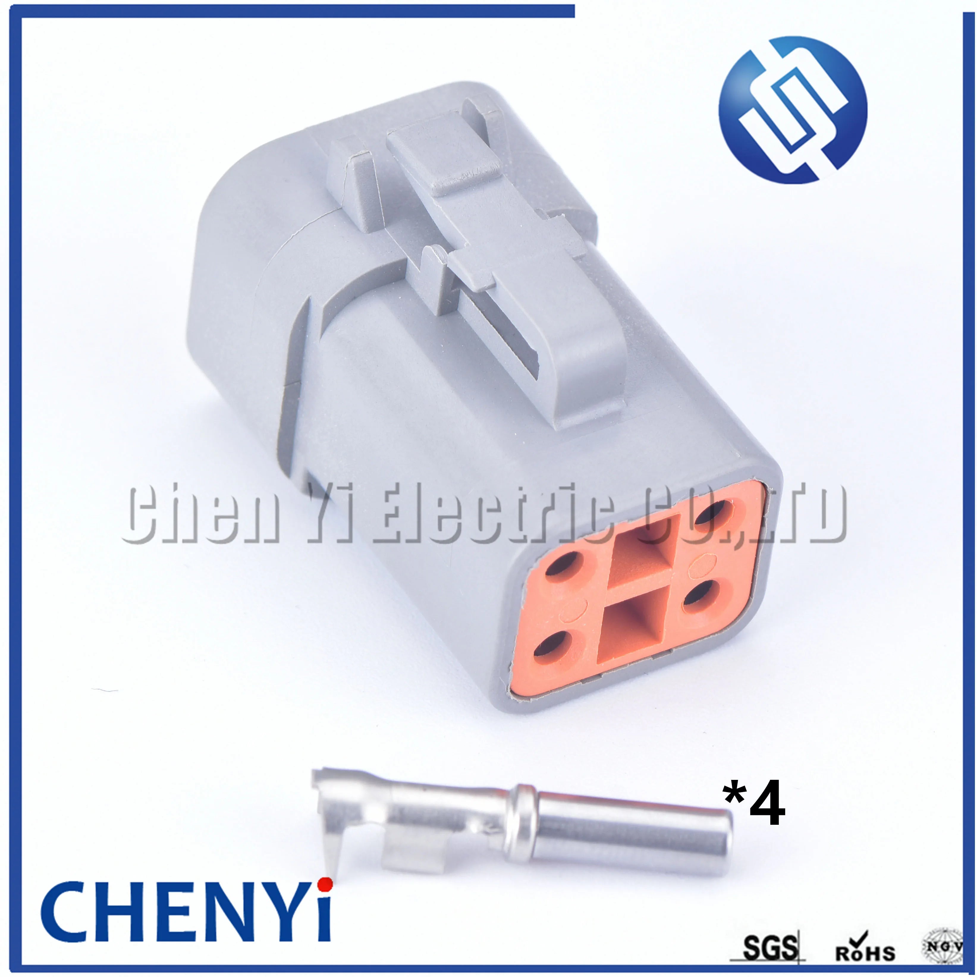 4 Pin DTP series Male or Female Automotive connector waterproof plug DTP06-4S DTP04-4P Two types of  options for Cummins