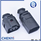 2 Pin 3.5mm male or female automotive waterproof wiring harness connector electrical horn plug 1J0973722 1717692-1 8D0973822