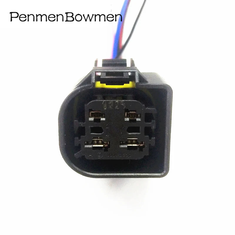 1 Set 4 Pin Auto Water Pump Electrical Cable Connectors Waterproof Female Wire Harness Plug For Benz BMW 10098866 10098862