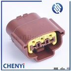 1 set 3 Pin 6098-0142 Automotive Ignition Coil Plug Female waterproof Connector TPS Throttle Position Sensor For Cars Nissan