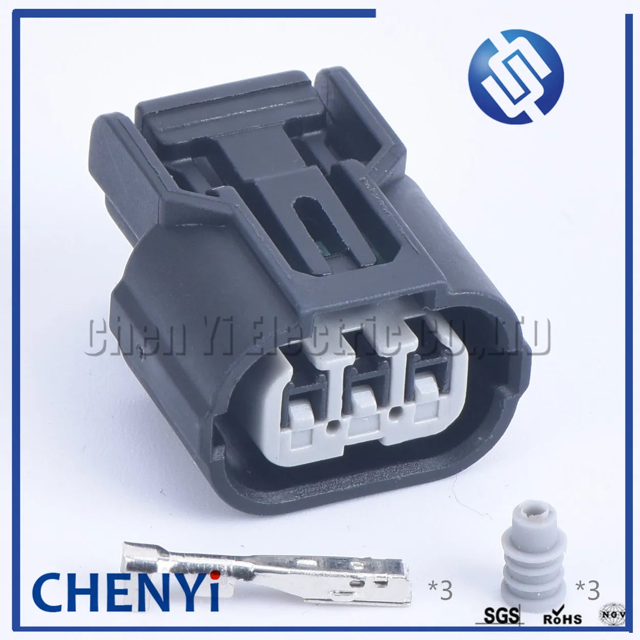 2 set HX 040 3 pin waterproof car plug adapter ignition coil connector For Honda Civic Element CR-V 6189-0887 6188-4739