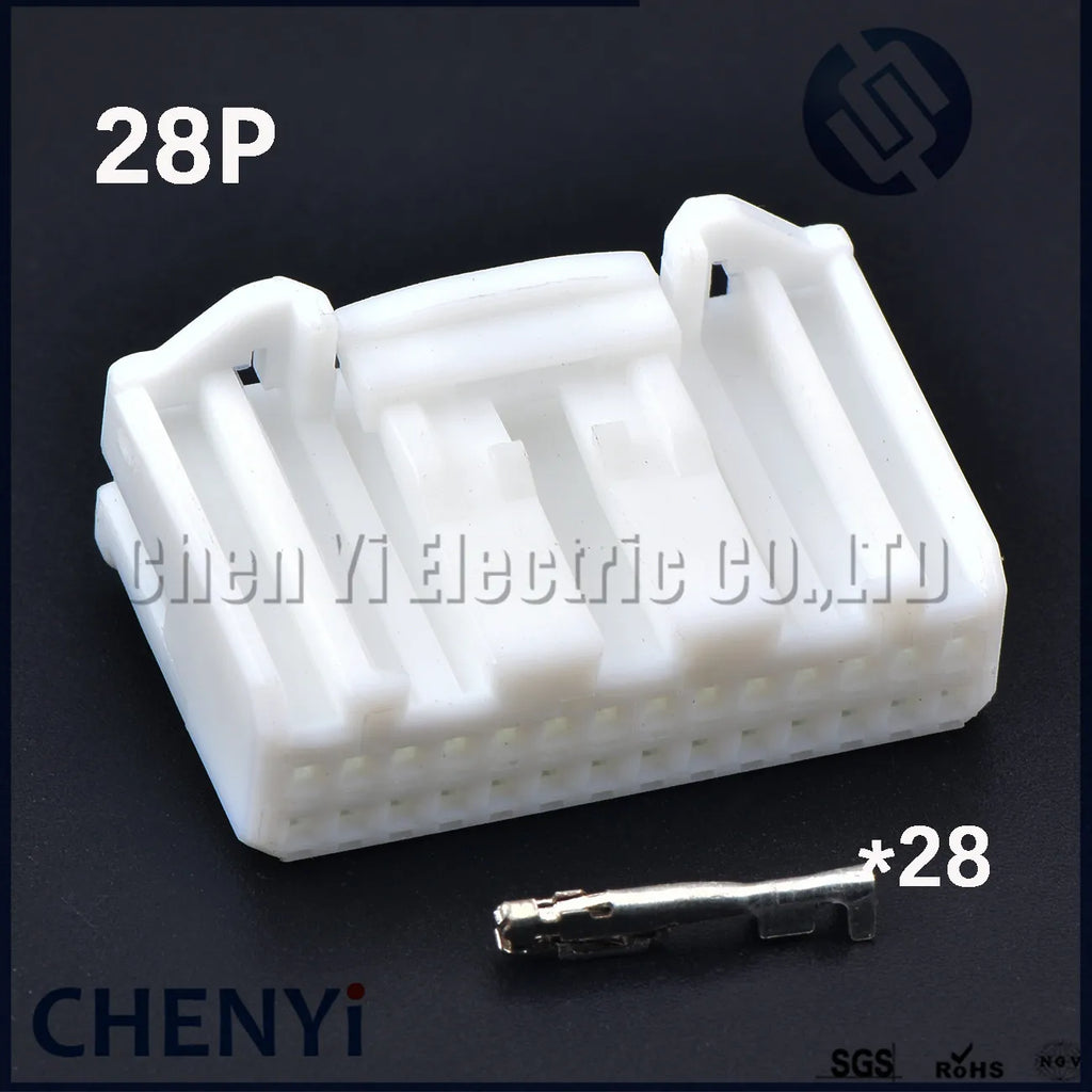 8/12/16/24/32/40 Pin 0.7 Car Navigation Reversing Mirror Wiring Harness Connector Automotive Audio vehicle central control Plug