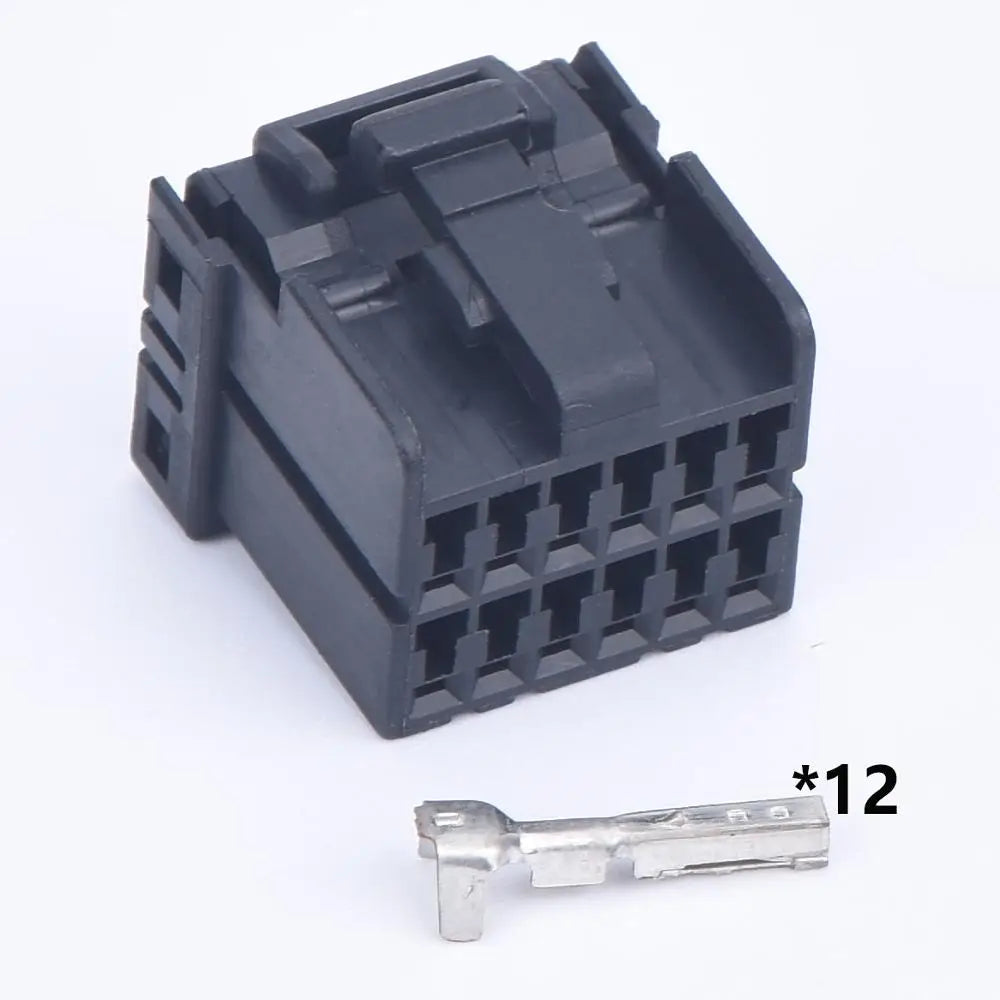 12 Pin 174058-2 174045-2 male or female Sealed black auto wire connector window lifter assembly harness plug for car motorcycle