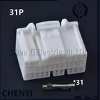 17/22/24/28/31Pin Automotive vehicle central control ecu connector radio mudule Plug 353029-1 For Toyota Honda k20 Nissan proton