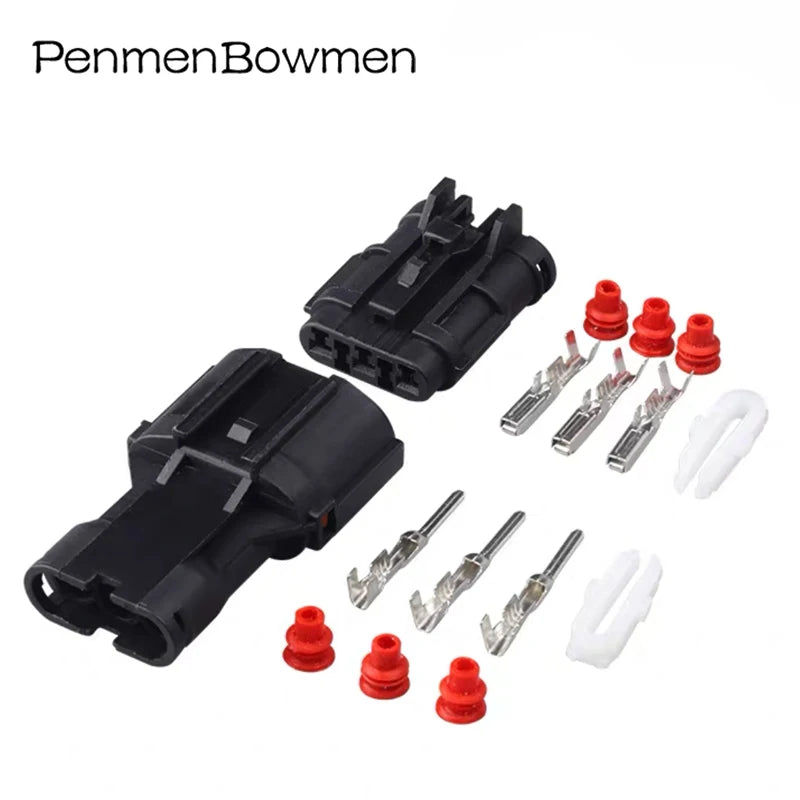 1 Set 1 2 3 4 6 8 12 14 16 Pin Car Xenon Lamp Fuel Pump Assembly Electrical Connectors Wire Harness Plug 7222-7544-40