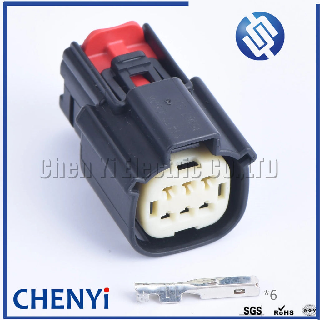 6 Pin male or female Auto Waterproof Connectors Bumper Light Fog Light Plug For Ford Buick Chevrolet 33472-0606 33482-0601