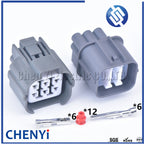 6 Pin auto Waterproof Connector female or male Oxygen Sensor plug For Honda Accord Fit Civic CRV Odyssey 6189-0133 6188-0175
