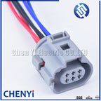 6 Pin EGR Valve Connector Plug With 15cm 18AWG Cable Wire Harness 1J0 973 713 G 1J0973713G 42121200 4G0973813B 4G0 973 813B