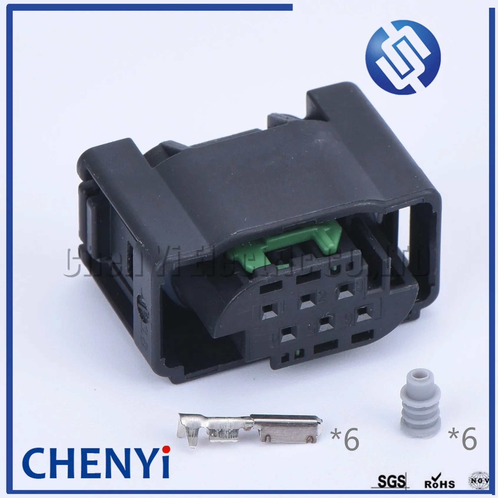 2/3/4/6/8 Pin Reverse Sensor Radar Cable Connector Oxygen Sensor Plug Automotive Wire Socket 1-967644-1 968402-1 4F0972708