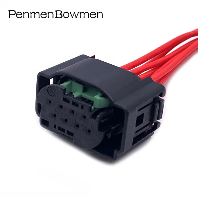 1 Set 2 3 4 6 8 Pin Car Reverse Sensor Radar Electrical Cable Connectors Wire Harness Plug For BMW BENZ 968402-1