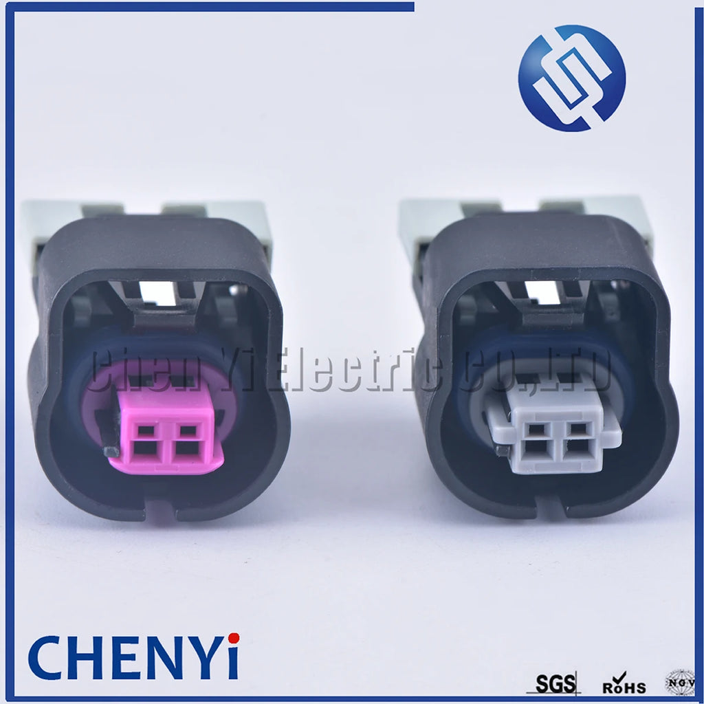 2 Pin Automotive Waterproof Connector Camshaft Intake Exhaust VVT Valve Solenoid Socket Plug 15335987 For GM Opel Insignia