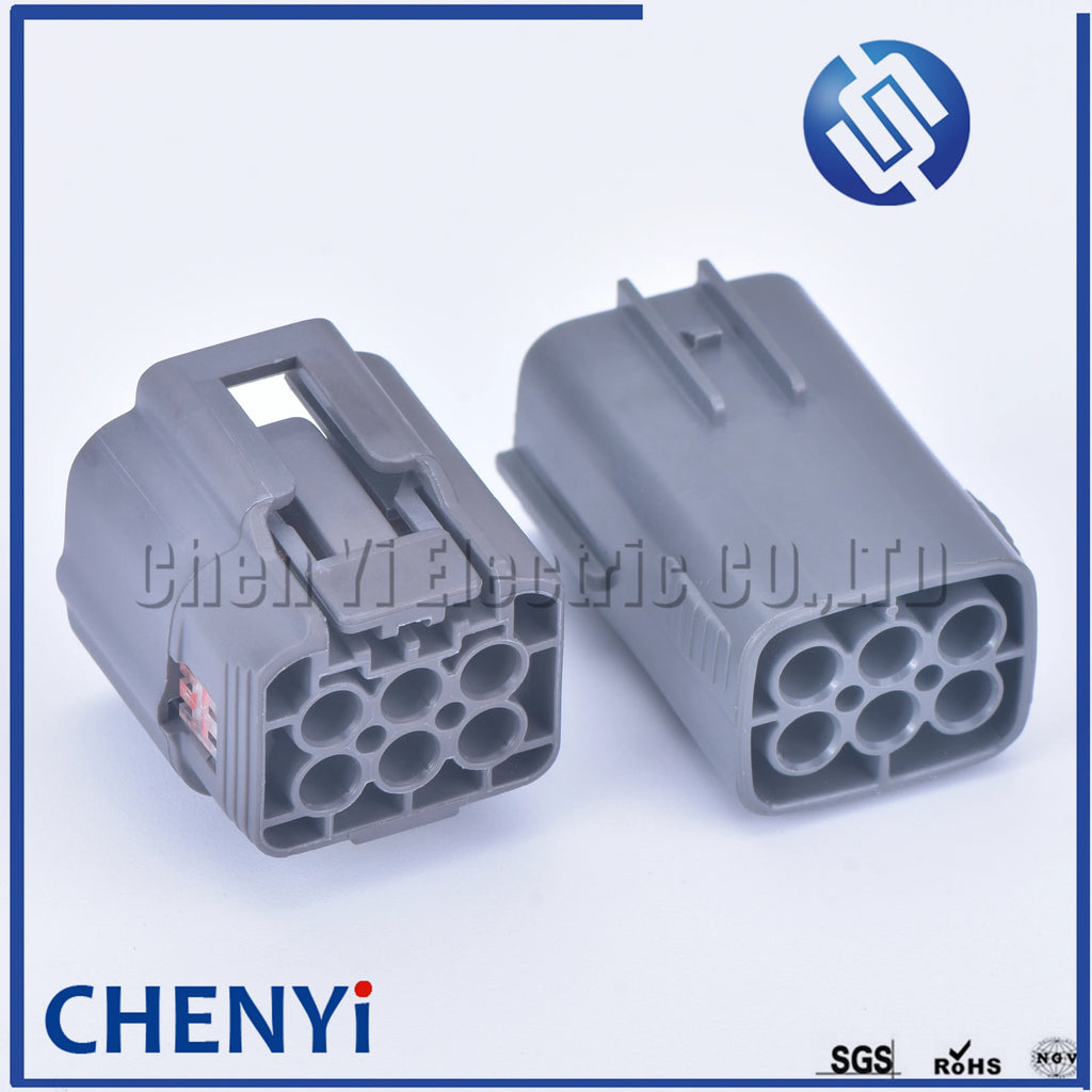 6 Pin car waterproof auto connector Computer solenoid valve plug 6189-0648 For Mazda Ford