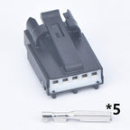 5 Pin not waterproof auto connector plug male or female 310721040 310721010 car harness repair connectors HUD plug For Ford