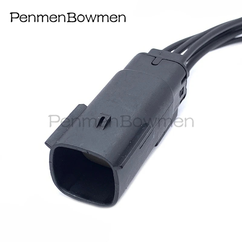 1 Set 6 Pin Auto Bumper Light Fog Electrical Cable Connectors Female Male Wire Harness Plug For Ford 33482-0601 33472-0601