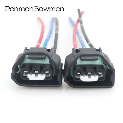 1 Set 3 Pin 11261 Auto 1JZ TPS Throttle Electrical Cable Connectors Female Wire Harness Plug 90980-11261 For Toyota 7283-1133-10