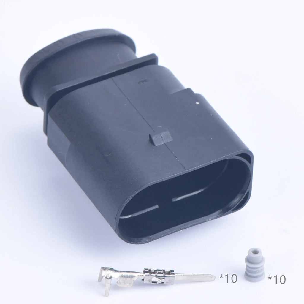 10 Pin 1.5mm car waterproof connector auto electrical plug 1J0973815 1J0 973 815 1J0973715 1J0 973 715