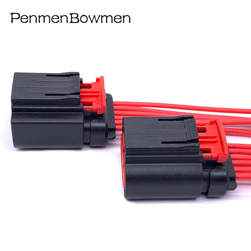 1 Set 6 Pin Auto Accelerator Pedal Waterproof Throttle Socket Sensor Connector Wiring Harness Plug 1438153-5 1-1419168-1