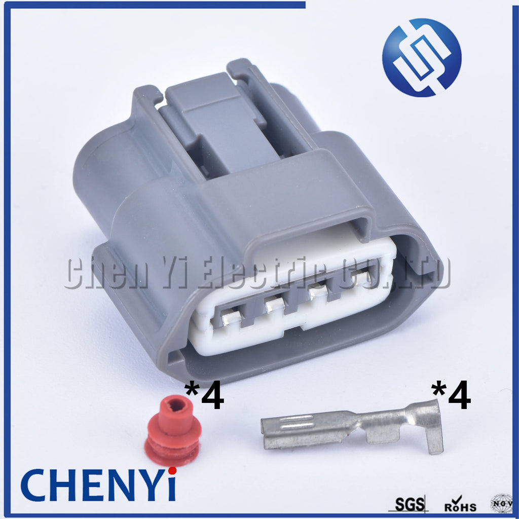 4 Pin automotive male or female ignition coil electrical plug MAF Sensor waterproof connector 6189-0781 for NISSAN Patrol TB48