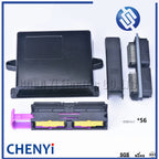 56 Pin automotive aluminum ecu enclosure box with matching male and female connector with Pin or Box 211PC562S0008