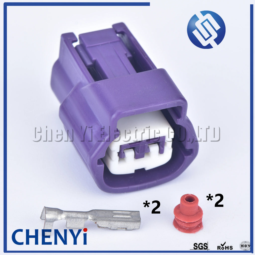 2 Pin water temperature sensor plug injector plug RB S14-SR IAC FICD ECT Engine Harness plug 6189-0772 for Nissan Infiniti