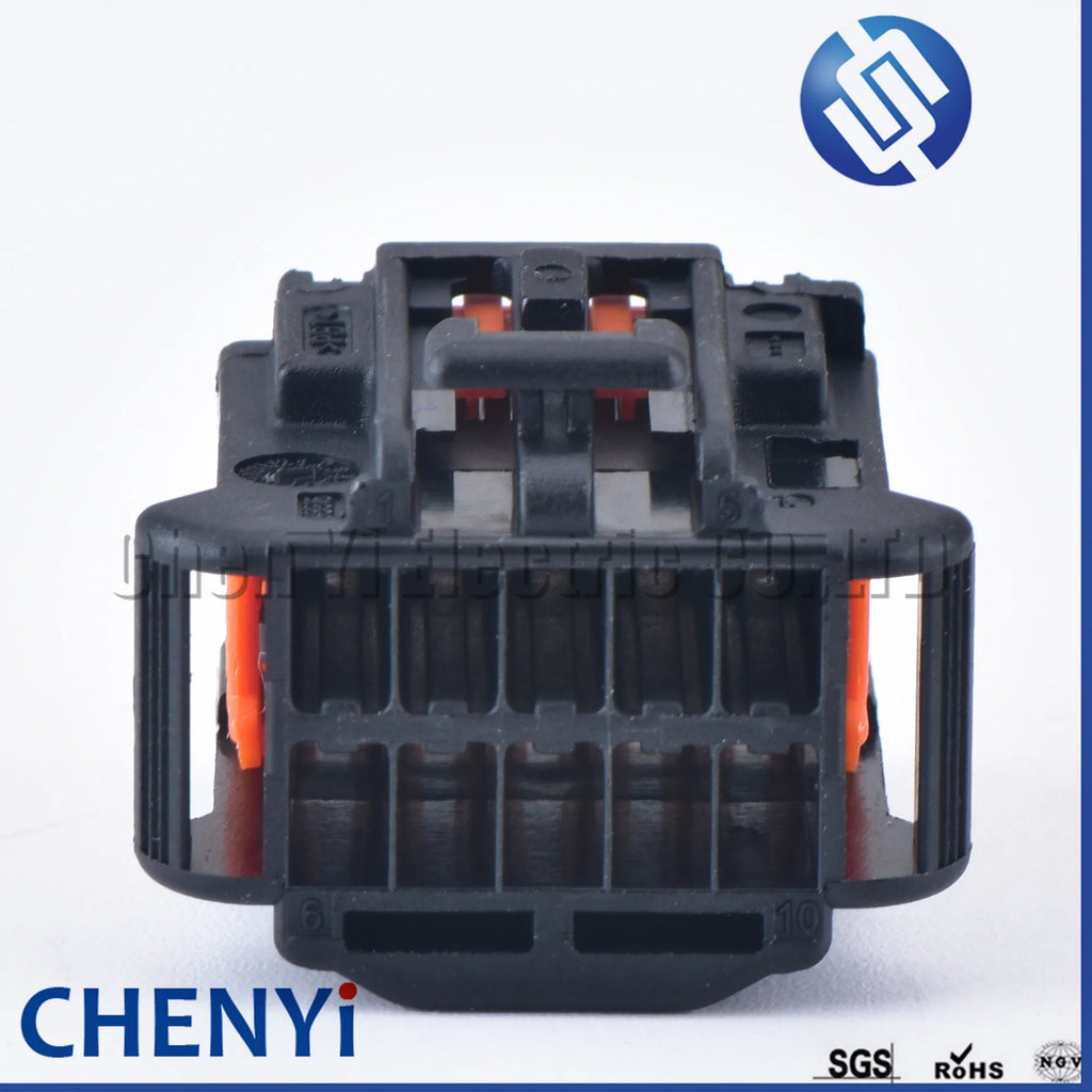 1 Set 10 Pin/Way 1.5 mm Female for Peugeot 206 Side Mirror Plastic Auto Electrical Wire Connector Plug 98816-1011 98823-1011