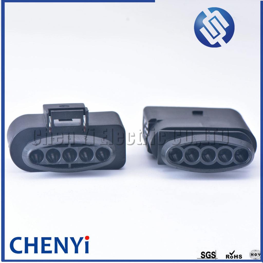 5 Pin Auto Ignition Coil Plug Sensor Connector Waterproof  Female or male Sockets 4D0973725 1J0973725 6X0973825