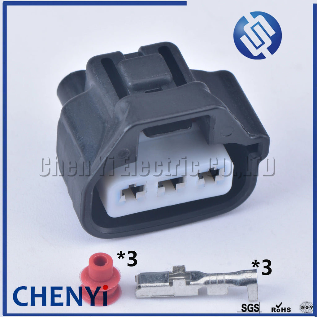 3 Pin Automotive Waterproof Connector Wiper Water Turn signal harness plug 6189-0193 90980-10981 90980-11622 For Toyota Lexus