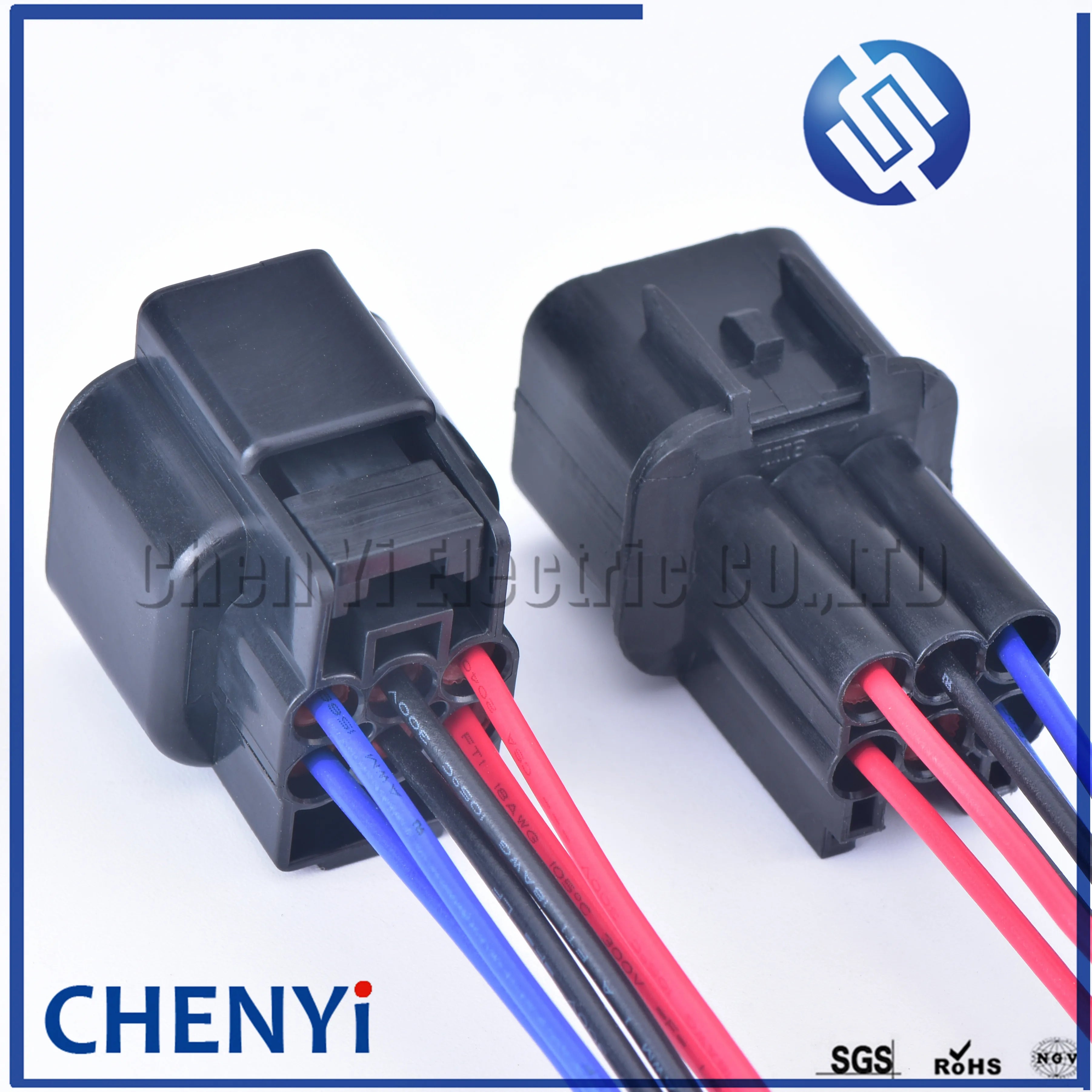 6 Pin 090 Oxygen Sensor Automotive Waterproof Connector Headlamp Fog Lamp Plug PB625-06027 PB621-06020 with wire For Hyundai