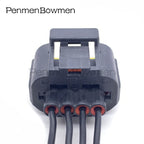 1 Set 4 Pin Auto Throttle Sensor Electrical Cable Connectors TPS Plug Wire Harness For Toyota 1JZ-GTE 2JZ-GTE 178399-2 184046-1