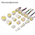 1 Set 2 3 4 6 8 9 16 Pin Auto Throttle Speed Regulation Switch Electrical Cable Connectors Female Male Wire Harness Plug