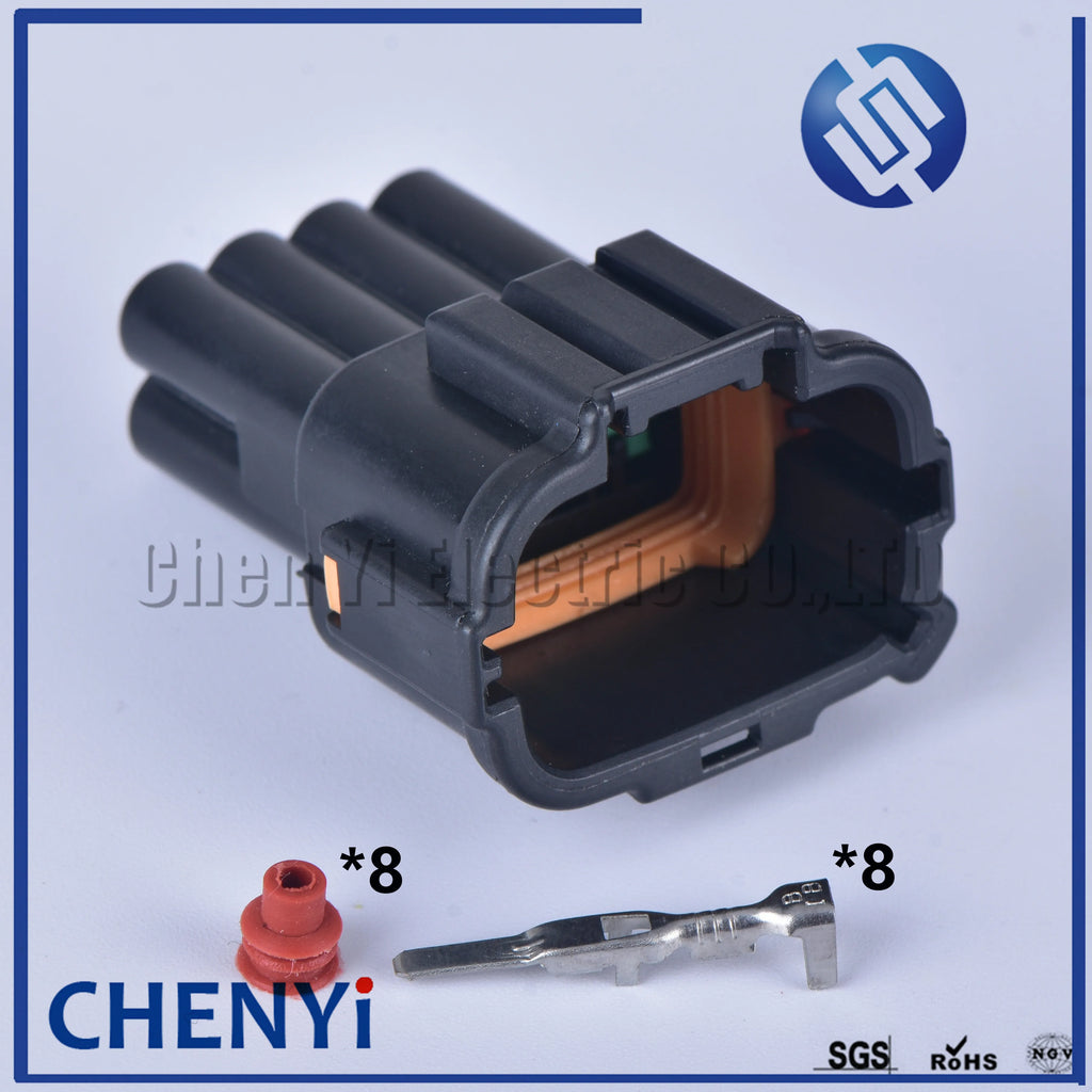 8 Pin 6185-1177 6188-0736 6918-1780 090RS Automotive waterproof Connector male or female Headlight Socket For Nissan