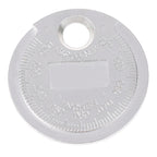 1pc Spark Plug Gap Gauge Tool Measurement Coin-Type 0.6-2.4mm Range Spark Plug Gage Gap Tool Feeler