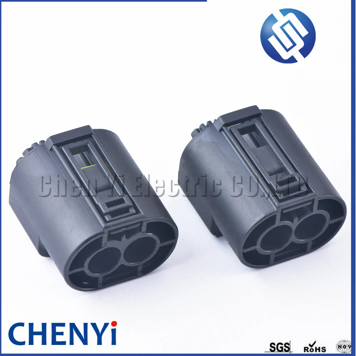 2 Pin Auto waterproof connector snail horn harness plug fog lamp connector 1-968642-1 1968643-1