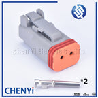 2 Pin Automotive Waterproof Connector Wire harness plug DT06-2S DT04-2P DT04-2P-L012 DT15-2P DT13-2P For Deutsch DT series