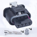 2 set 4 Pin waterproof auto cable connector plug 1718657-1 autonomous water temperature sensor plug 4F0 973 704 For Weichai