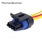 1 Set 2 3 4 Pin Auto Oxygen O2 Socket 12162190 Car Intake Pressure Sensor Electrical Cable Connectors Wire Harness Plug 12162261