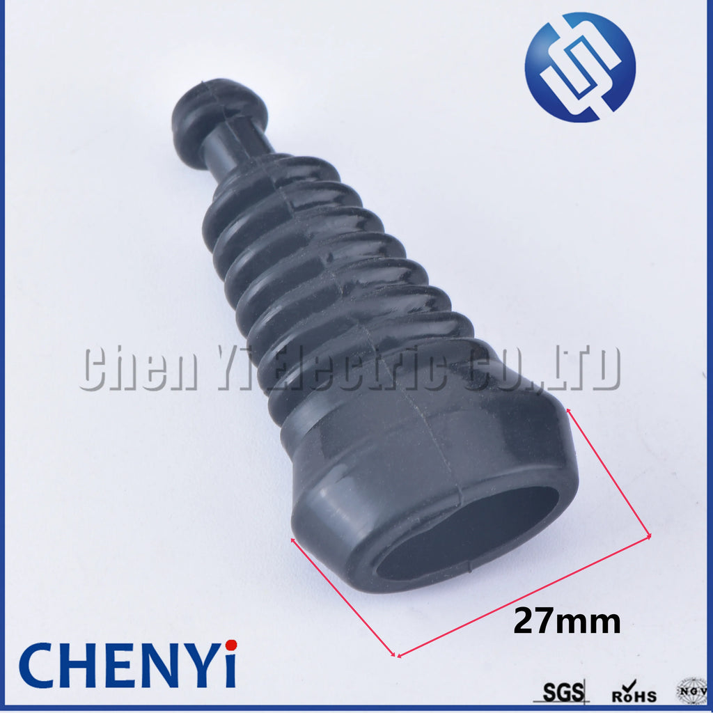 5 Pcs 2 3 4 5 6 7 8 Pins Waterproof Automotive Wire Connector Cover Rubber dustproof silicone sleeve For Connector plug Socket
