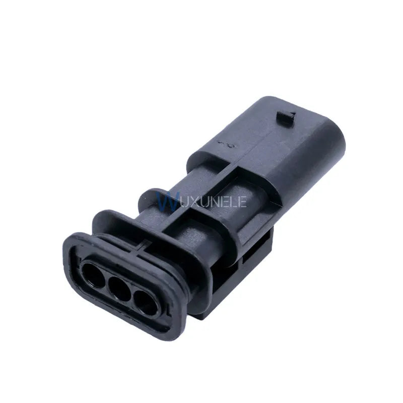 10 Sets 3 Pin 1-1718644-1 1-1703494-1 Sealed Female Male Wire Connector for Camshaft Sensor VW 4F0973703 Plug