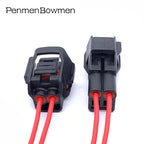 1 Set 2 Pin Gearbox BNC Reversing Lamp Plug Wire Harness Car Temperature Sensor Connectors for 7282-7028-30 7283-7028-30