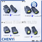 299 Pcs 1.8mm 1-16 Pin Waterproof plug Electrical Wire Connector Sets Kits with Crimp Pins and rubber seals 174661-2
