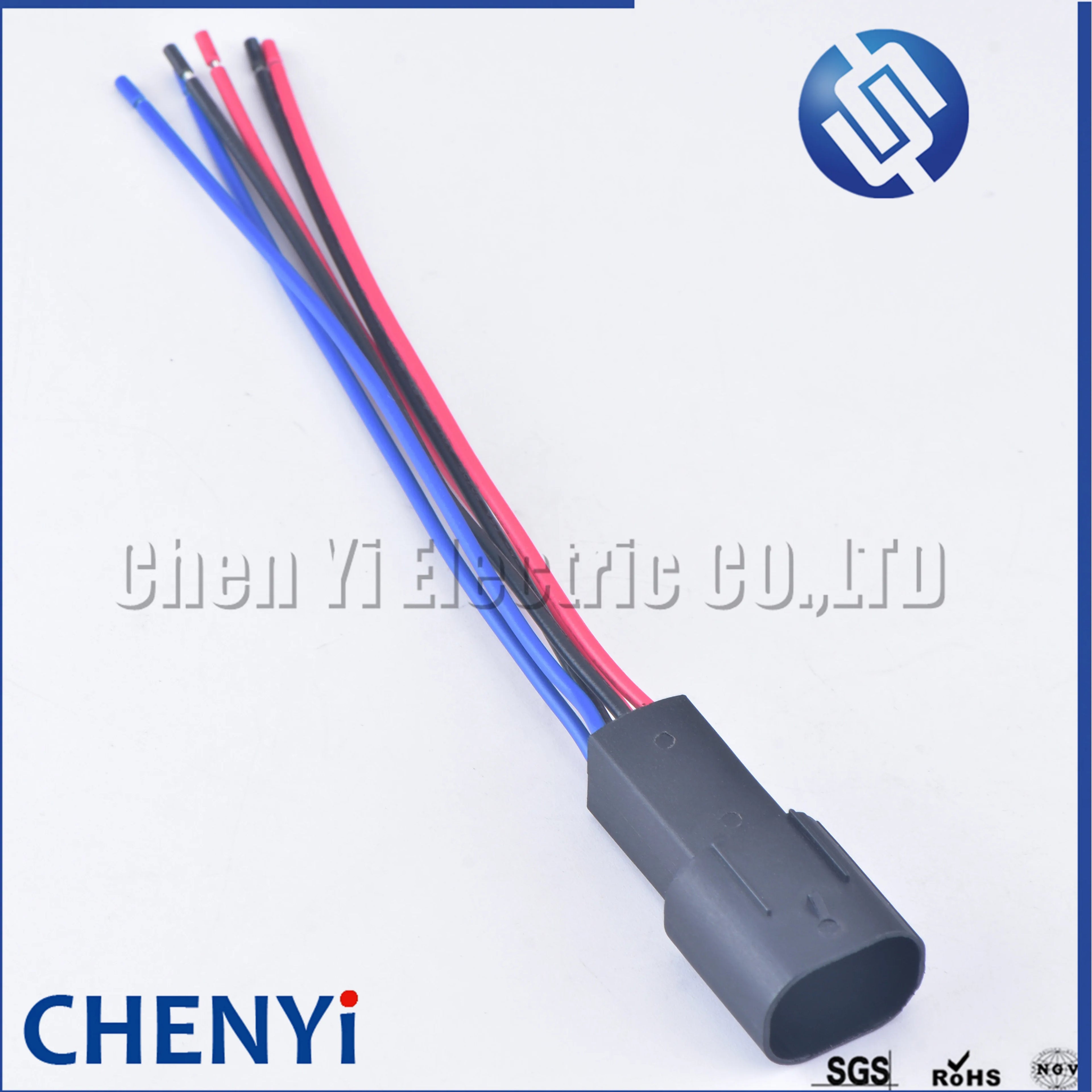 6 Pin auto waterproof plug Female (1.5) LSU 4.9 Wide Band Oxygen Sensor Connector 1928404669 4H0973713 4H0 973 713 with cable