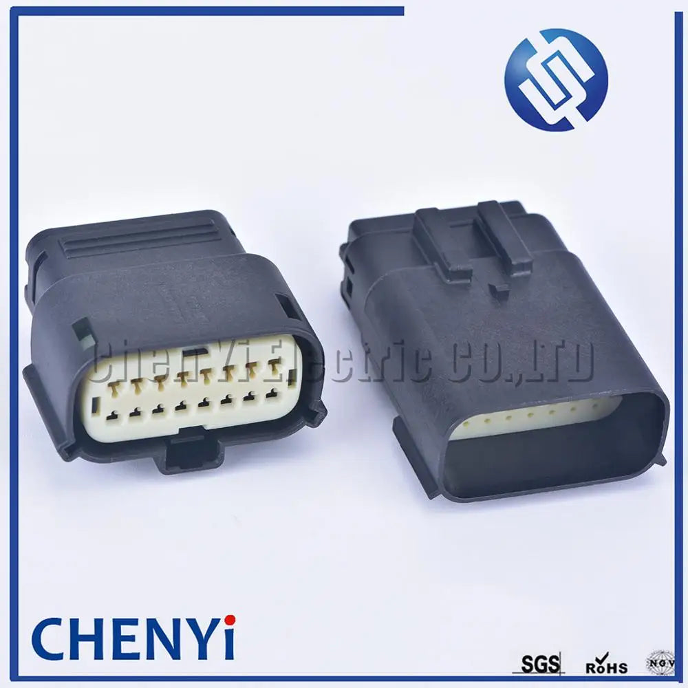 16 Pin 33472-1601 33482-1601 Headlight Socket Automotive Lamp Light Connector For Ford Focus Mondeo EDGE Fiesta 33472-1740