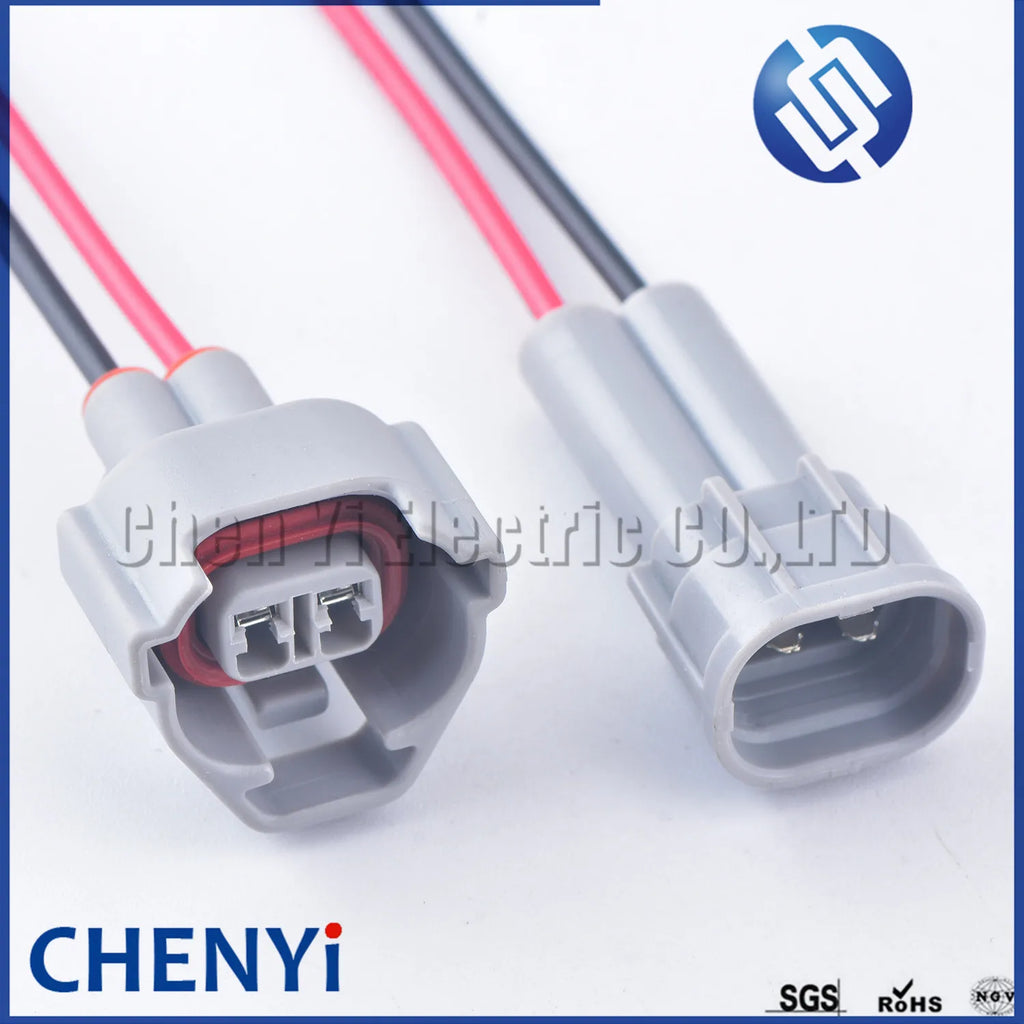 2 Pin Auto Waterproof connector Plug Car Fuel Injector connectors Wire Harness Pigtail for Subaru Mazda WRX 6189-0035 6189-0039