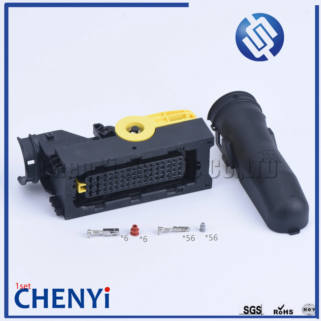 62 Pin auto waterproof connector ECU DCU plug Urea pump plug 2-1418883-1 1-1418883-1 1-1718324-1 2-1718324-1 for volvo trucks
