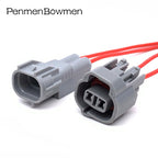 1 Set 2 Pin Auto Fog Light Lamp Socket Reverse Radar Electrical Cable Connectors Wire Harness Plug For Toyota RAV4 6189-0031