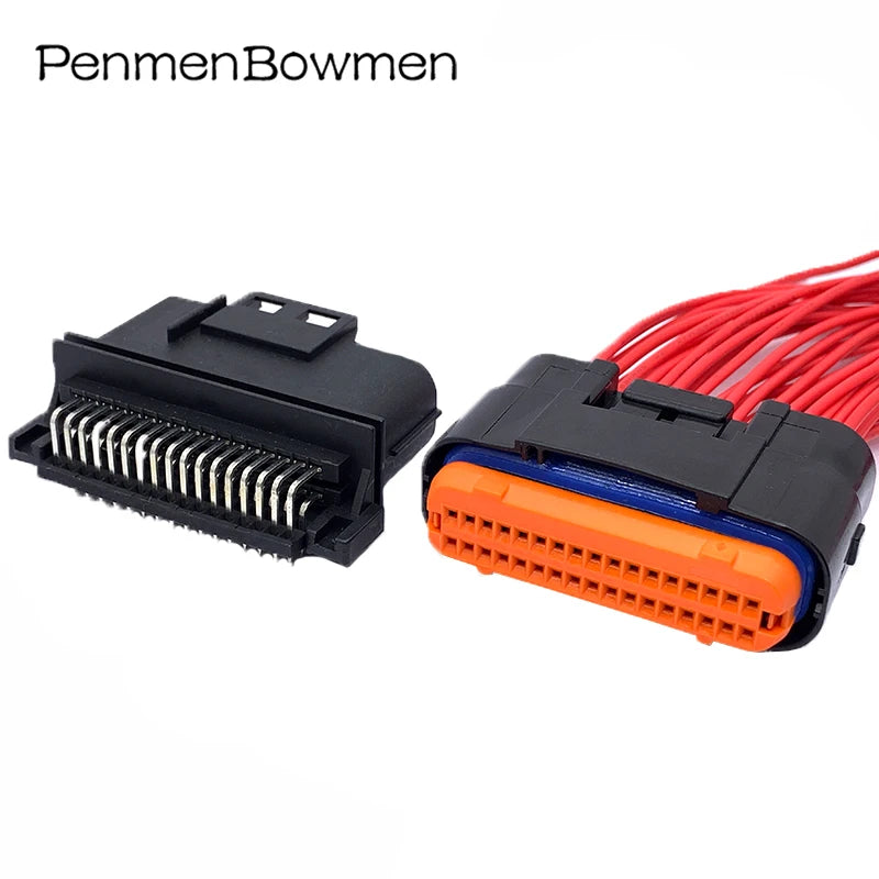 18 26 34Pin ECU Auto Computer Control System Plug Connector Wire Harness Needle Seat MX23A26SF1 MX23A34SF1 MX23A18SF1