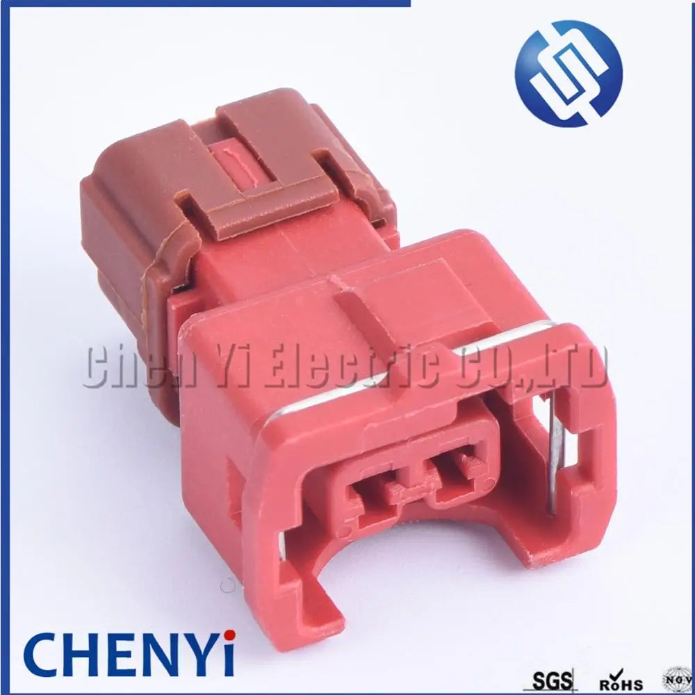 2 Pin red PB187-02326 3.5mm Series Female Waterproof Knock Detonation Sensor Plug auto connectors DJ7023YD-3.5-21